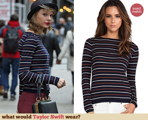 Demy Lee Logan Sweater worn by Taylor Swift Demy Lee Logan Sweater worn by Taylor Swift