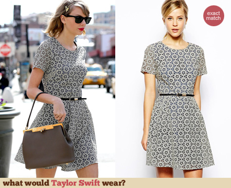 Oasis Embroidered Mombassa Dress worn by Taylor Swift