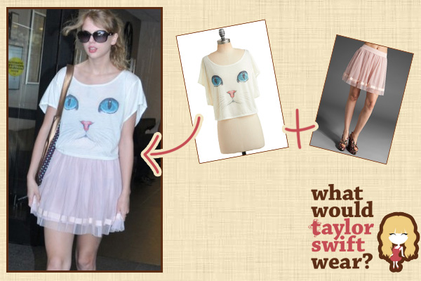 Taylor Swift's cat shirt