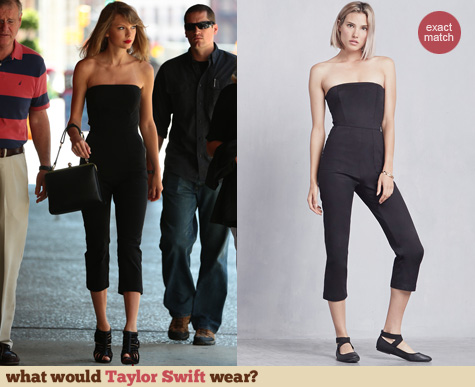 The Reformation Quince Jumpsuit worn by Taylor Swift