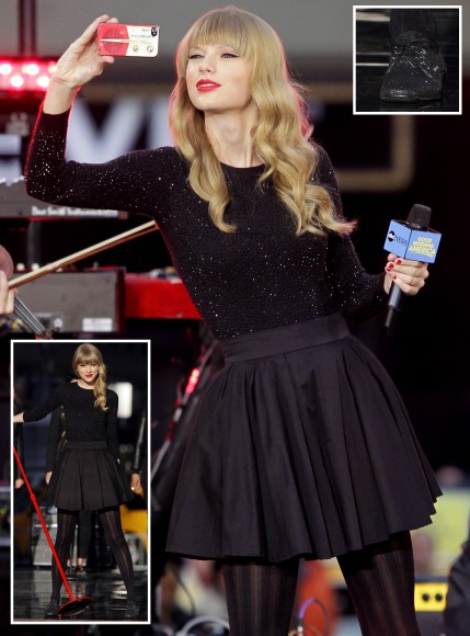 Taylor Swift's outfit on GMA performance